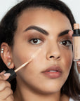 Hydrating colour correcting concealer for golden and yellow skin tone | Brulée Beauty