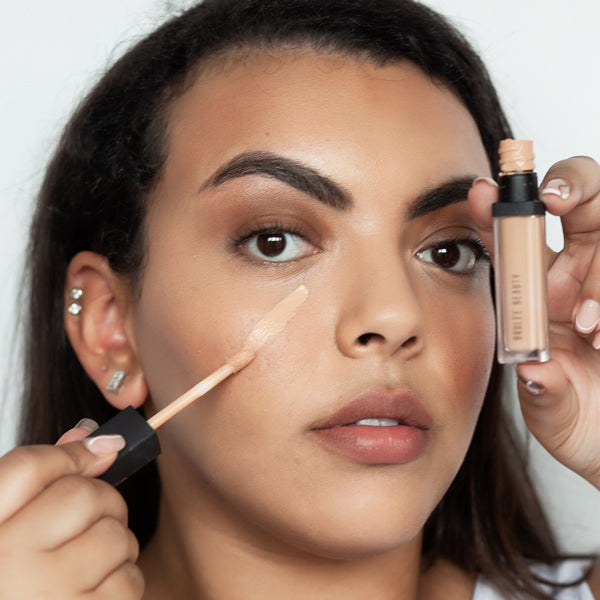Hydrating colour correcting concealer for golden and yellow skin tone | Brulée Beauty