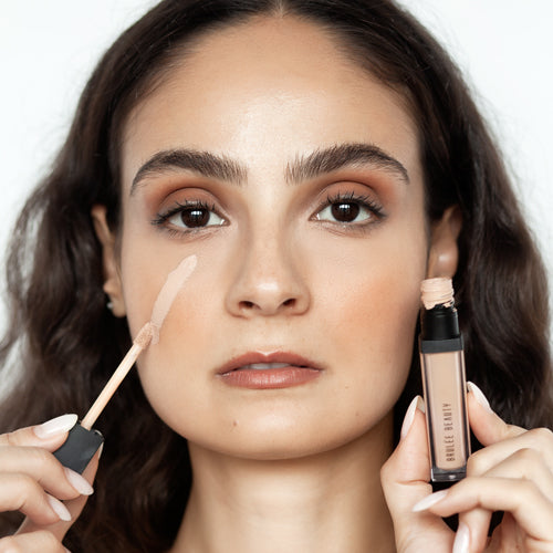 Under eye colour correcting concealer for light golden and yellow skin tone | Brulée Beauty